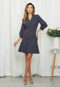 Rochie Aprill Bleumarin imagine