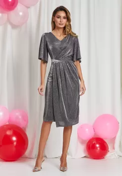 Rochie Arabella Argintie imagine