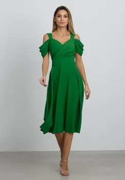 Rochie Aretha Verde imagine