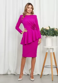 Rochie Assena Ciclam imagine