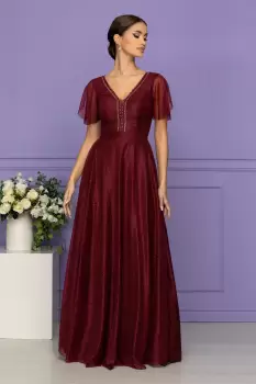 Rochie Atlanta Bordo imagine