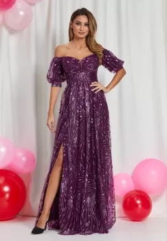 Rochie Bellona Violet imagine