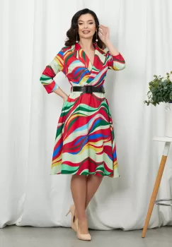 Rochie Berna Vernil Multi imagine