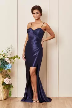 Rochie Blissful Bleumarin imagine