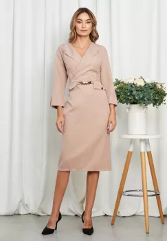 Rochie Camelie Crem imagine