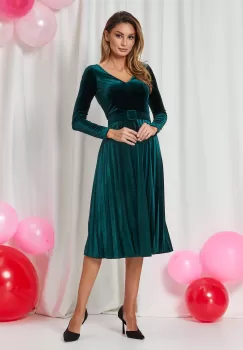 Rochie Caresse Verde imagine