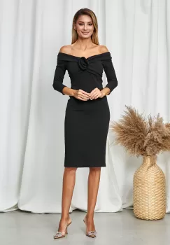 Rochie Cassie Neagra imagine