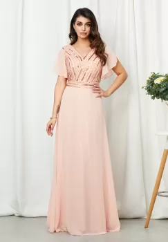 Rochie Catarina Peach imagine