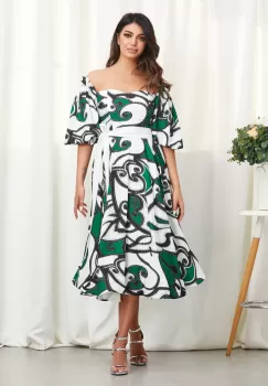 Rochie Daisy Verde imagine