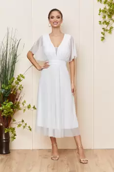 Rochie Darling Alba imagine