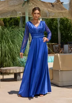 Rochie de ocazie Calabria Albastra imagine