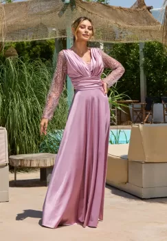 Rochie de ocazie Calabria Lila imagine