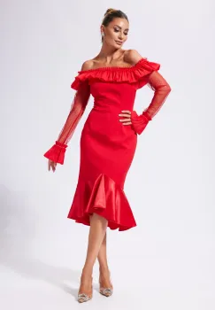 Rochie de ocazie Chameli Rosie imagine