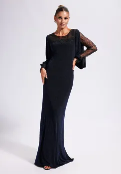 Rochie de ocazie Chataleya Bleumarin imagine