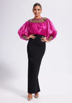 Rochie de ocazie Ciquita Ciclam imagine