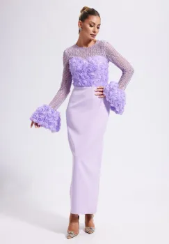 Rochie de ocazie Eleftheria Lila imagine