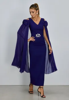 Rochie de ocazie Elivia Albastra imagine