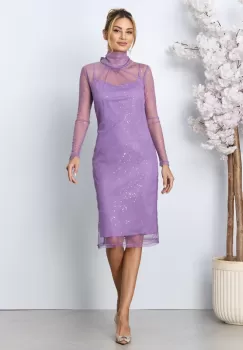 Rochie de ocazie Entella Mov imagine