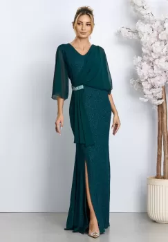 Rochie de ocazie Evitta Verde imagine