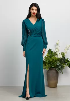 Rochie de ocazie Galicia Verde imagine