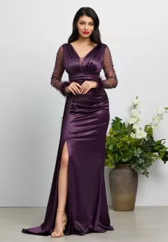 Rochie de ocazie Isaura Violet imagine