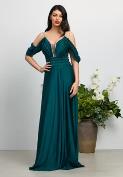 Rochie de ocazie Khalifa Verde imagine