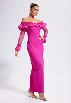 Rochie de ocazie Madeline Fucsia imagine