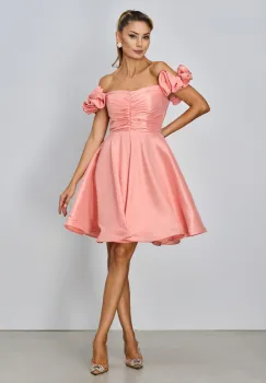 Rochie de ocazie Mileva Peach imagine