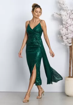 Rochie de ocazie Mirissa Verde imagine