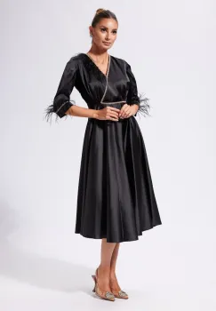 Rochie de ocazie Nayana Neagra imagine