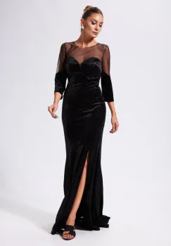 Rochie de ocazie premium Breeze Neagra imagine