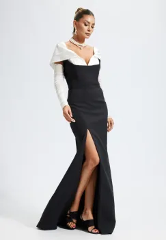 Rochie de ocazie premium Canaria Neagra imagine