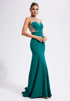 Rochie de ocazie premium Chabella Verde imagine