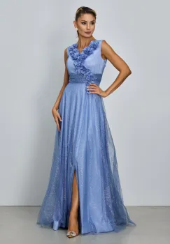 Rochie de ocazie premium Edythe Bleu imagine