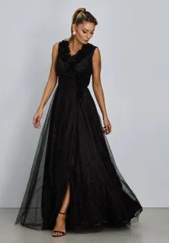 Rochie de ocazie premium Edythe Neagra imagine