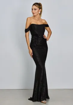 Rochie de ocazie premium Ephemere Neagra imagine