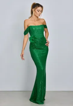 Rochie de ocazie premium Ephemere Verde imagine