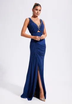 Rochie de ocazie premium Nevada Bleumarin imagine