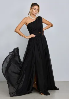 Rochie de ocazie premium Pretoria Neagra imagine