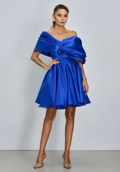 Rochie de ocazie premium Yndia Albastra imagine