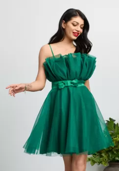 Rochie de ocazie Sandy Verde imagine