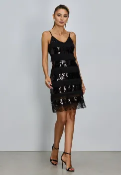 Rochie de ocazie Tress Neagra imagine