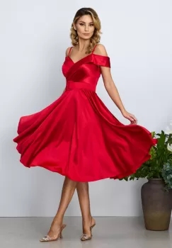 Rochie de ocazie Ynesa Rosie imagine