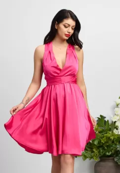 Rochie de ocazie Ysla Ciclam imagine