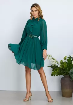 Rochie de zi Kaida Verde imagine