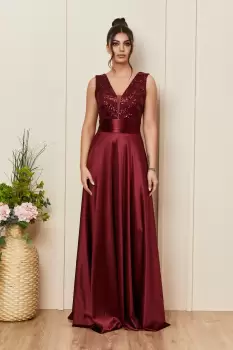 Rochie Delight Bordo imagine