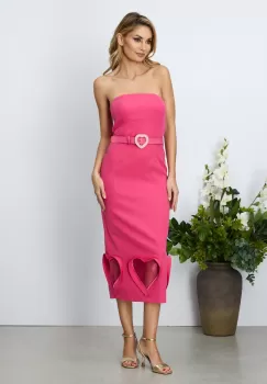 Rochie Divya Ciclam imagine