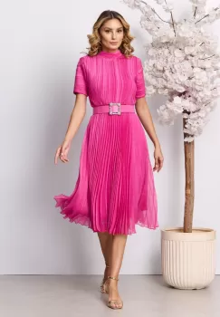 Rochie eleganta Anaiss Ciclam imagine