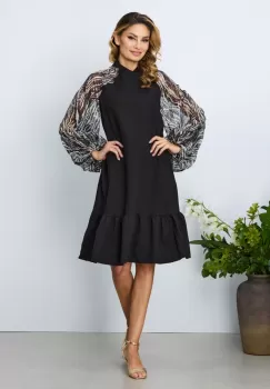 Rochie eleganta Azaleea Neagra imagine