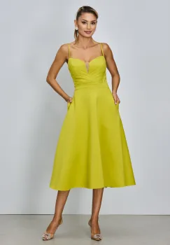 Rochie eleganta Enia Lime imagine